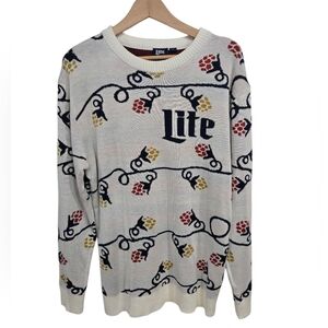 Miller Lite Holiday Sweater